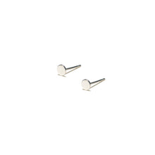 Load image into Gallery viewer, Sterling Silver Earrings | Circle Shape Earrings | Tiny Silver Studs *Amazon - A.pair Earrings_contemporary jewelry