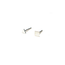 Load image into Gallery viewer, Sterling Silver Earrings | Triangle Square Shape Earrings | Mismatched Studs *Amazon - A.pair Earrings_contemporary jewelry