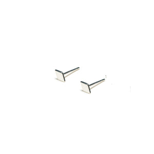 Sterling Silver Earrings | Diamond Shape Earrings | Tiny Silver Studs *Amazon - A.pair Earrings_contemporary jewelry